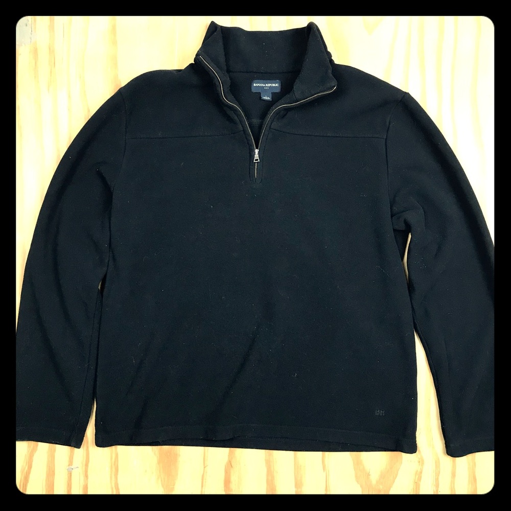 Banana Republic Quarter Zip Sweater